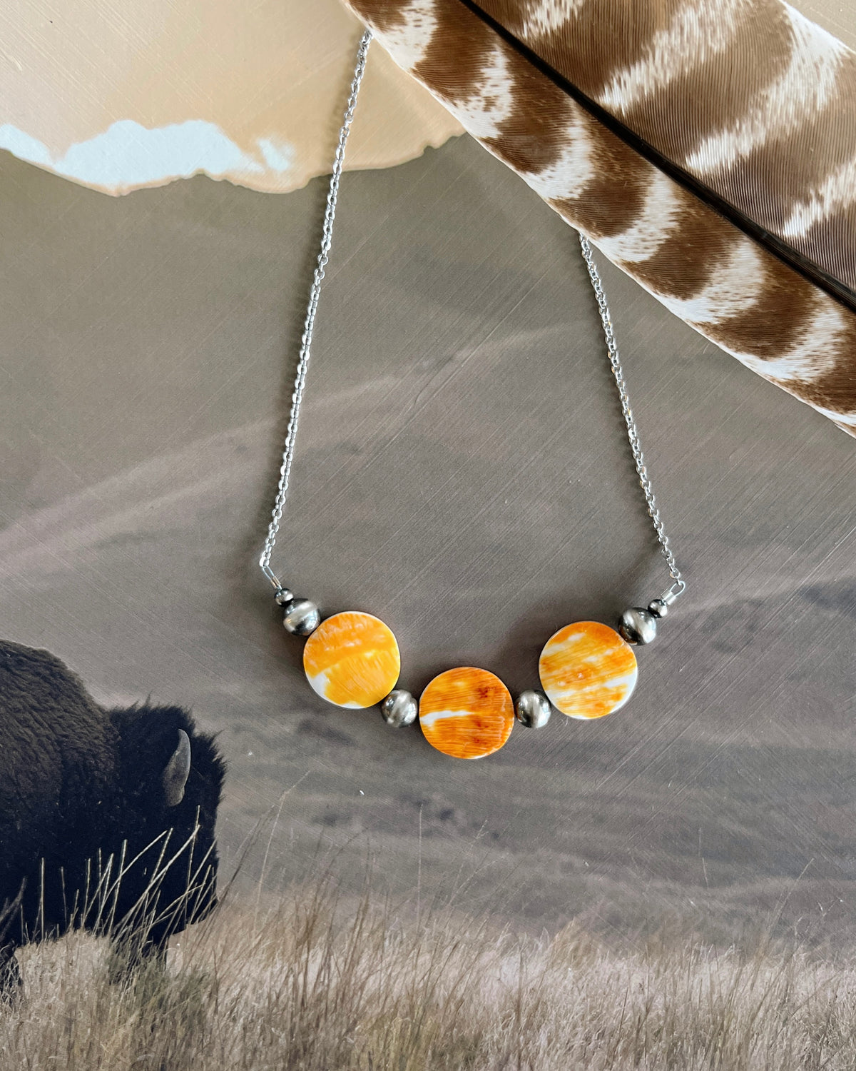 The Sunburst Bar Necklace