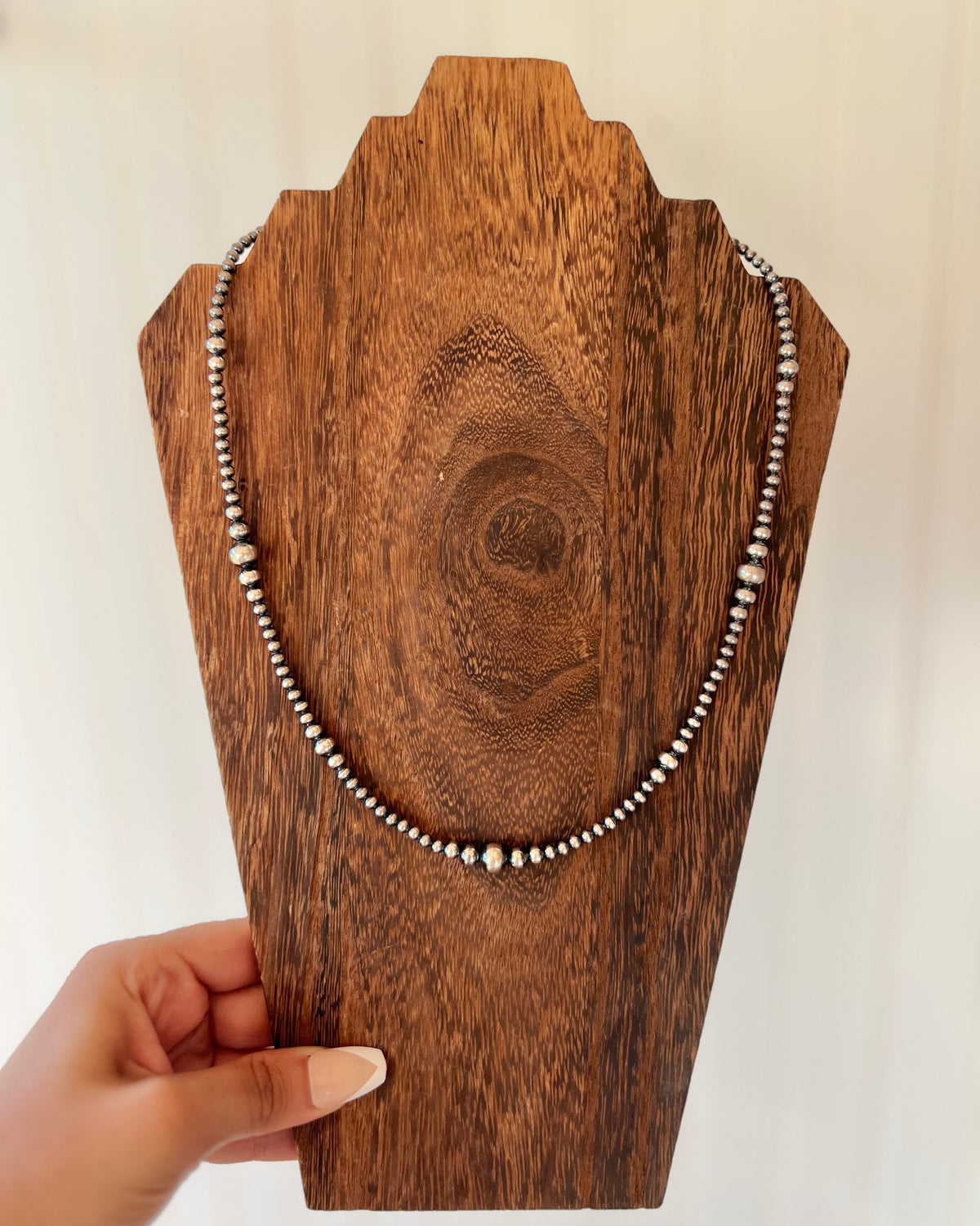 The 22" Graduated Pearl Necklace