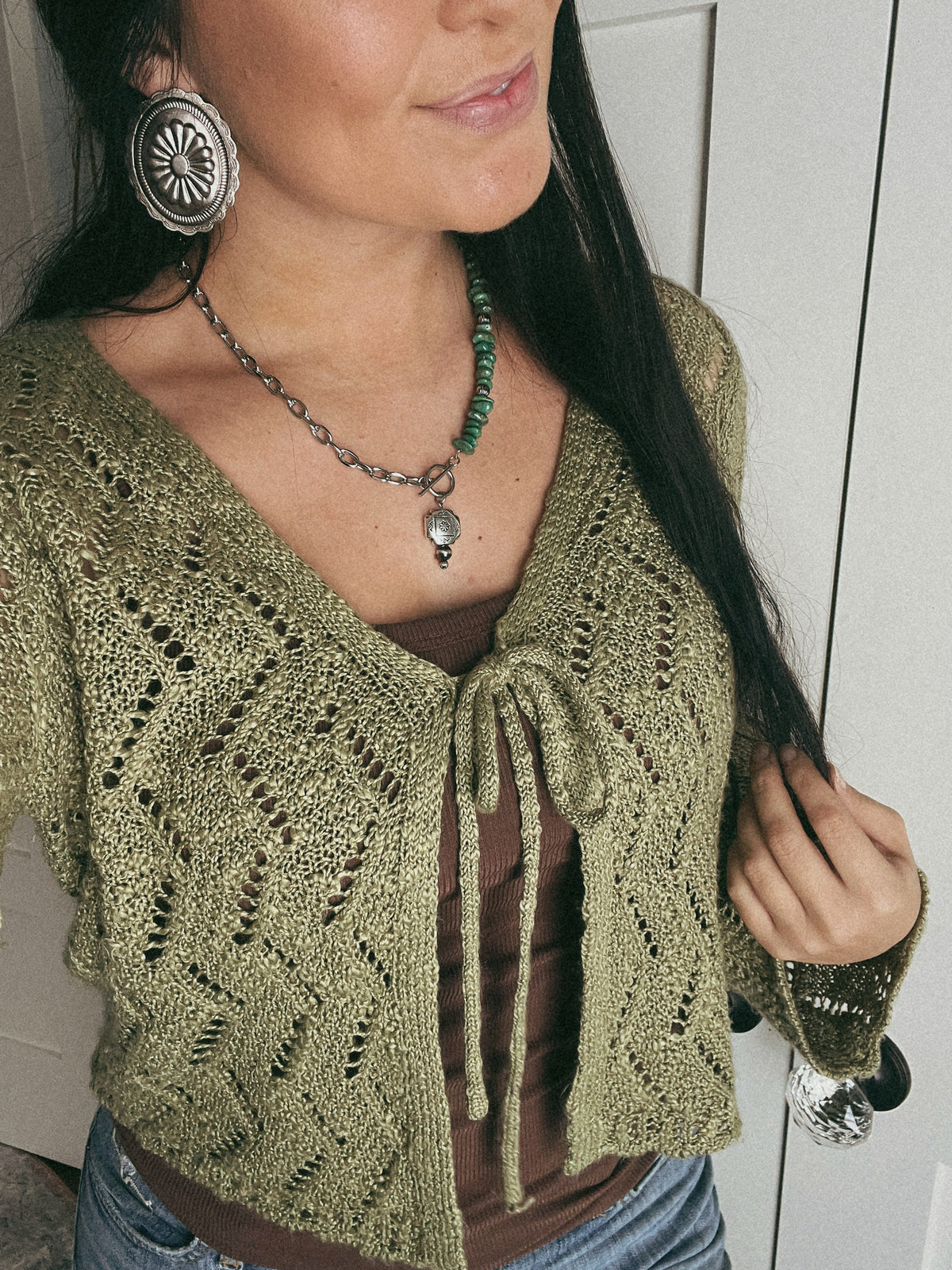 Sage + Silver Spilt Rein