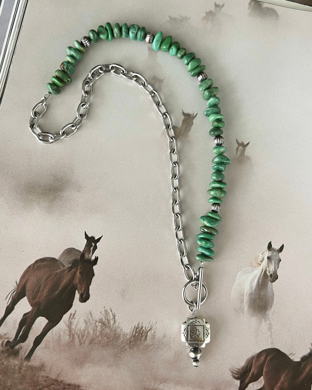 Sage + Silver Spilt Rein