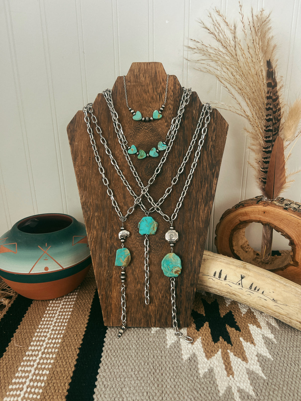 Buffalo Stone Lariat